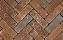 Клинкерная тротуарная брусчатка Penter Carpo tumbled, 200*65*60 мм