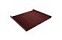 Фальц двойной стоячий Line 0,45 PE с пленкой на замках RAL 3009 оксидно-красный