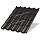Металлочерепица МЕТАЛЛ ПРОФИЛЬ Трамонтана-M NormanMP (ПЭ-01-RR32-0.5)
