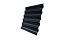 Профнастил HC35R 0,5 Satin RAL 7024 мокрый асфальт
