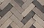 Клинкерная тротуарная брусчатка Penter Metis mix tumbled, 200*65*65 мм