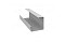 Планка угла внутреннего составная нижняя 0,45 PE с пленкой RAL 9003 сигнальный белый