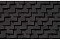 Черепица CertainTeed Presidential Shake Charcoal Black
