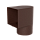 Переходник угловой квадрат-круг 100, 100/150 (00000055043)
