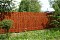 Штакетник П-образный А фигурный 0,5 Стальной бархат RAL 7024 мокрый асфальт