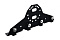 Кронштейн универсальный Grand Line для фальцевой кровли RAL 9005